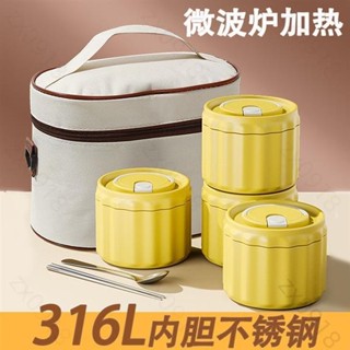 🍱南瓜便當盒 不鏽鋼便當盒 316不鏽鋼 可微波 雙層便當盒 保鮮餐盒 分隔便當盒