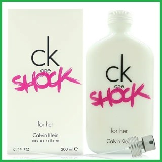 Calvin Klein ck one SHOCK 女性淡香水 200ML/ 100ML