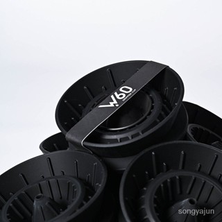 快速出貨-新品W60山丘咖啡濾杯V60便攜聰明杯可折疊莉莉麗麗Lily咖啡過濾器YWH126 S1RN