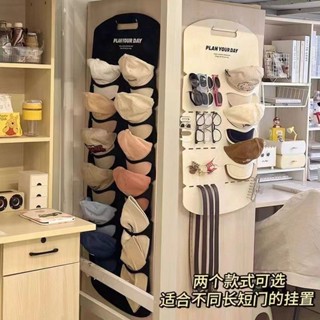 蝸居生活館🔆毛氈板 可移動 掛帽子收納神器毛氈掛架置物架衣櫃整理架家用棒球帽鴨舌帽收納袋 飾品收納 照片墻
