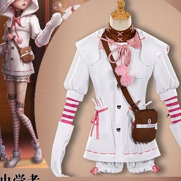 台灣出貨💗 第五人格COS服昆蟲學者可妮兔COS套裝超萌 新時代 cosplay服裝 第五人格cos
