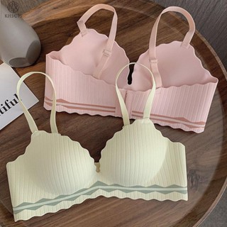 無鋼圈一片式無痕內衣女聚攏加厚款文胸罩套裝收副乳調整型防下垂