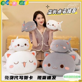 🔥臺灣公司貨低價促銷🔥新款貓咪公仔毛絨玩具 可愛貓玩偶 長條夾腿陪睡抱枕 女生禮物 送女友生日禮物YONG