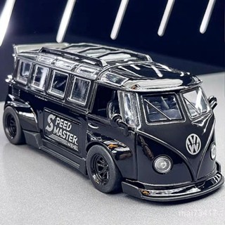 大眾T1巴士閤金車模 1:18/1:24模型車 汽車模型 玩具車 閤金車 兒童玩具 車模 閤金汽車模型 聲光玩具車 模