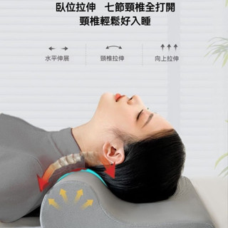 桃園有貨 日本頸椎枕頭 記憶枕 護頸枕 反牽引頸椎枕頭 助眠枕 頸椎枕頭 防蟎 牽引枕 人體工學反牽引