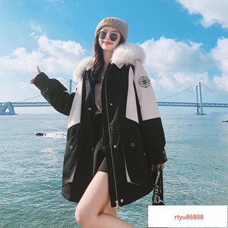 【唯家】工裝派剋服外套女羽絨棉服冬季2024年新款韓版寬鬆ins加絨加厚潮