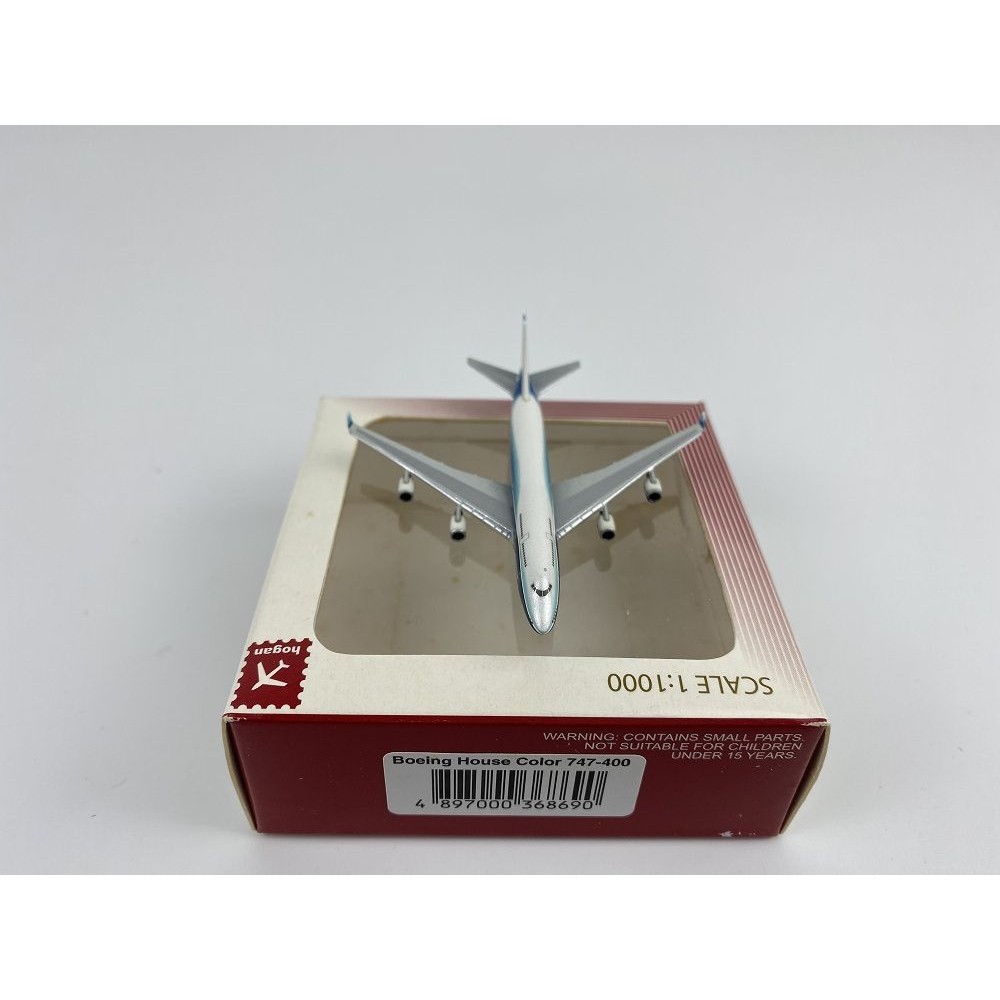 Hogan 1/1000閤金成品小飛機模型 國泰航空Boeing 747-400F B-HUL