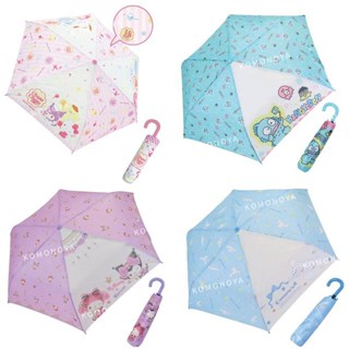 【現貨】小禮堂 Sanrio 三麗鷗 柺杖摺疊傘 53cm (滿版款) 美樂蒂 酷洛米 大耳狗 人魚漢頓