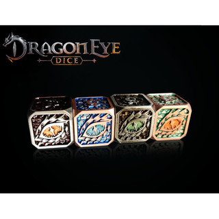 【安妮桌遊】龍眼骰子 龍眼金屬骰 Dragon eye dice 漸變鱗片