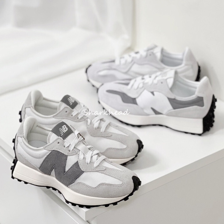 【日本正品代購】New Balance 327 灰白 麂皮 元祖灰 芝麻牛奶 MS327WE U327WED