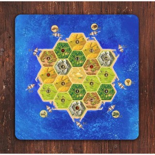 【安妮桌遊】卡坦島桌遊牌墊 catan playmat