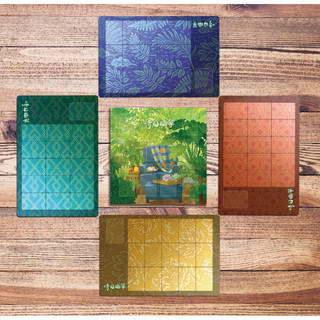【安妮桌遊】晴日幽草桌遊牌墊 Verdant playmat