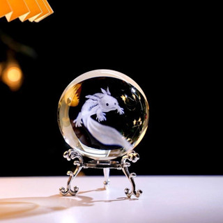 【桃園發貨】創意水晶球 水晶擺飾 居家裝飾品 辦公室工藝品 桌麵擺件 客廳電視櫃招財玻璃球傢居裝飾品