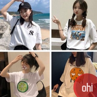 【ohi】多款百搭閨蜜短袖T 短袖 百搭 寬鬆 女打底衫 網紅款 女生衣服 短袖 夏裝 百搭T恤 上衣 女裝 閨蜜上衣