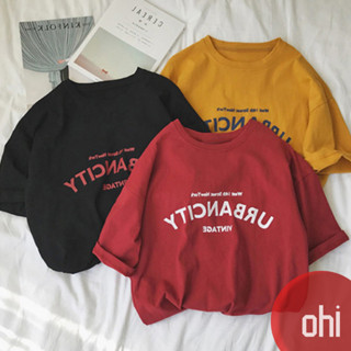 【ohi】寬鬆款短袖T恤 女韓版 小清新ins女裝 學生上衣 半袖寬鬆短袖T恤 打底上衣 女生衣服 GTM1732