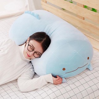 促銷❤爆款角落生物白熊公仔水龍企鵝毛絨玩具床上睡覺抱枕沙發靠枕安撫玩具女生生日禮物