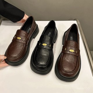 🆕旣見●Seenlt🆕 樂福鞋 一腳蹬 女鞋 休閒鞋 通勤鞋 韓係百搭 皮鞋 英倫風 複古法式小香風ins女鞋