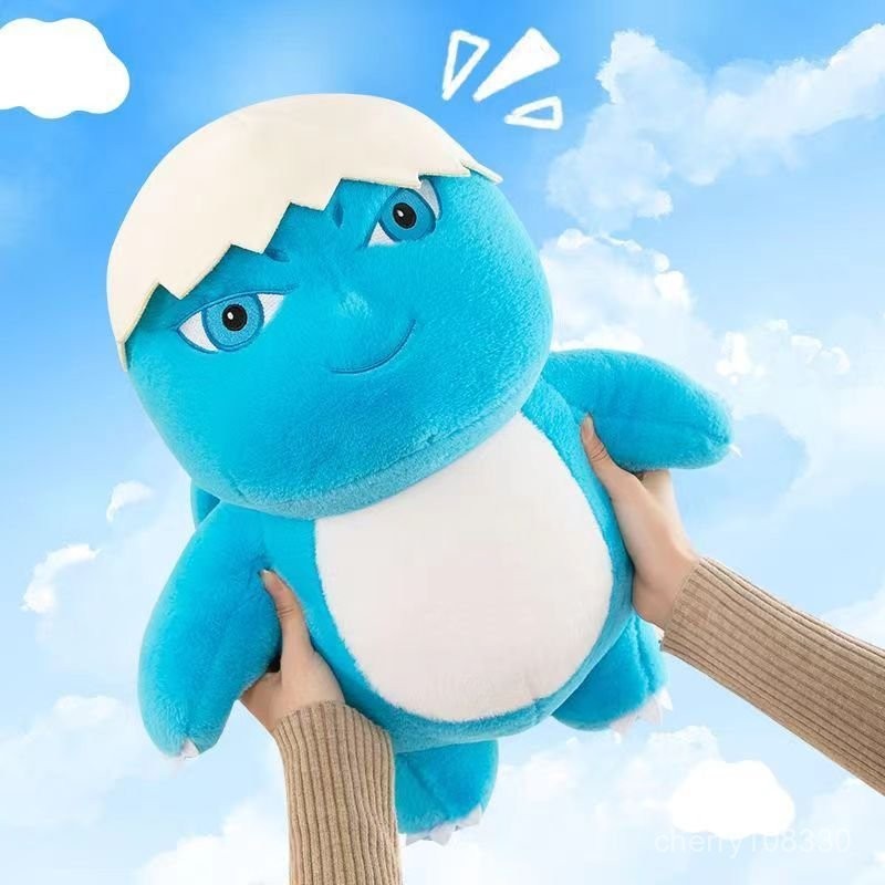 【臺灣-出貨】小奶龍公仔恐龍毛絨玩具陪睡覺娃娃暴暴龍卡通獃萌玩偶兒童禮物