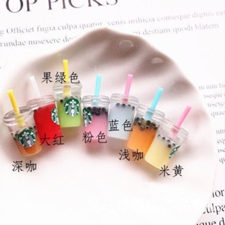限時免運【BJD物件】創意模擬迷你 星巴剋咖啡杯飲料瓶子 小玩具DIY材料樹脂飾品配件 PE0A