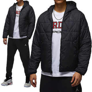Nike J TF SPRT STMT MDWT JKT 男款 黑色 運動 防潑水 連帽 外套 FZ3163-010