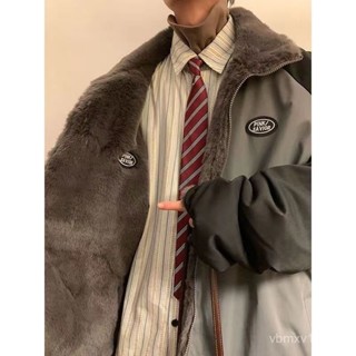 🔥雙麵穿外套冬季棉服男 學生加厚保暖羽絨服 加絨休閒外套男 保暖防寒男裝 潮牌款冬裝兩麵穿羊羔絨外套男學生美式寬鬆加絨