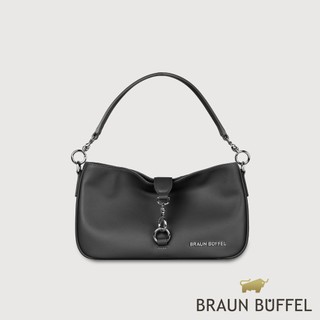 【BRAUN BUFFEL】馬克西 小肩包-黑色(德國小金牛台灣總代理)/BF847-26-BK
