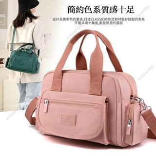 ❤新品推薦❤【多彩狐】韓國時尚女式手提托特包 防水尼側揹包 大容量多隔層斜挎包447