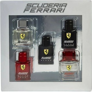 Ferrari 法拉利 勁速 黑紅 小香組禮盒II (4ML*5入)原裝沾式