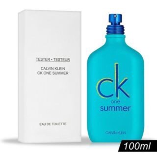 Calvin Klein CK one summer 2020夏日限量版中性淡香水 100ML TESTER