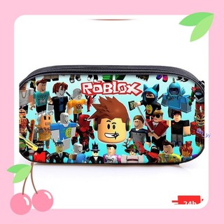 熱賣✨Roblox筆袋隔層鉛筆盒中小學生兒童文具收納袋羅布樂思tin yi