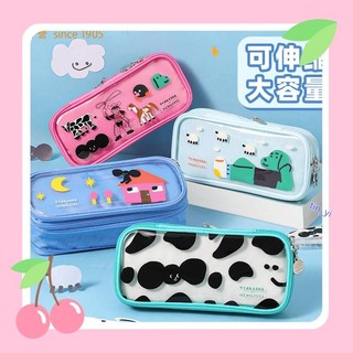 熱賣✨日本國譽筆袋塔卡沙TYAKASHA聯名限定大容量多功能文具筆盒可愛tin_yi