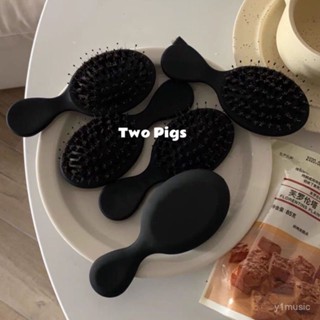 【臺灣最優🥇限時下殺價🥇】卡通隨身便攜學生迷你氣墊蝴蝶結可愛ins氣囊按摩梳子梳軟妹簡約