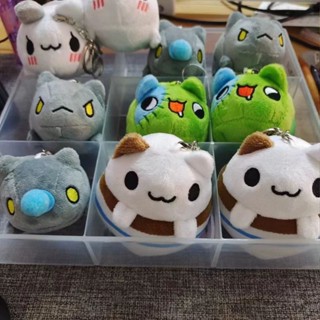 桃園出貨⚡咖波貓貓蟲毛絨玩偶掛件卡通殭屍capoo表情包可愛公仔包包飾品