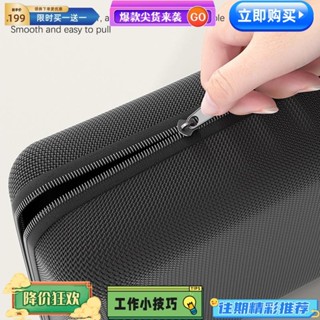 臺灣熱賣 Pi 便攜式車載收納車載吸塵器通用保護袋收納盒Eva硬殼數碼收納盒便攜包手提袋汽車配件og