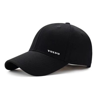 VOLVO富豪鴨舌帽 沃爾沃汽車4S店工作服帽子 車友會純棉氣孔遮陽帽 鴨舌棒球帽 帽子 遮陽帥氣帽子 遮陽帽 富豪標帽