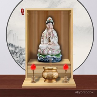 工廠免運 桌子 供桌 玄關桌 佛桌 神佛桌 神明桌經濟型家用燒香臺佛龕小型供桌壁掛式神臺神龕帶門觀音櫃