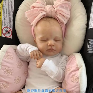 【鑫滿旗艦店+免運】49釐米模擬嬰兒重生娃娃 loulou青筋血絲可見重生娃娃女孩玩具禮物 可愛寶寶可愛娃娃模擬嬰兒