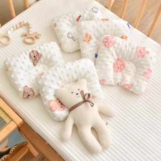 嬰兒枕 定型枕 新生兒枕 嬰兒定型枕 新生兒定型枕 初生寶寶安撫平枕 嬰幼兒童豆豆絨 防偏頭枕頭 頭型枕 立體枕 防扁頭