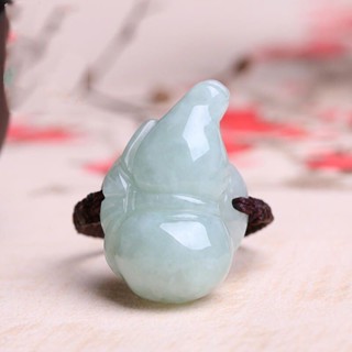戒指 金箴 翡翠戒指 玉葫蘆戒面 手工編織情侶款翠玉指環