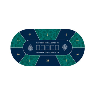 防水嚴選絨布德州撲克桌布桌墊德撲墊子棋牌室高階德州專用桌布墊定製新品
