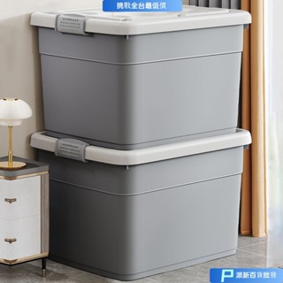 掀蓋整理箱 衣物收納 玩具收納盒 衣物整理箱 萬用箱 加厚大號收納箱子塑膠衣服儲物盒衣物家用收納盒整理箱車載