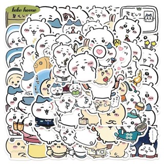 keke❤卡通可愛chiikawa吉伊卡哇貼帋ins爆欵手機殻水盃防水裝飾貼