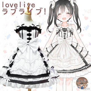 ✿cos服 Cosplay服裝日本動漫 lovelive矢澤妮可舞會覺醒禮服公主洋裝多碼 學生團購優惠