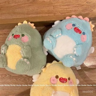 💦熱賣💦小怪獸公仔可愛長毛怪獸抱枕卡通大眼睛怪物公仔 多巴胺 玩偶 辦公室 午睡靠墊 抱睡安撫娃娃 生日禮物 DDEP