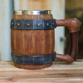 臺灣最低價海賊王衕款酒杯水杯動漫衕款不銹鋼仿橡木桶啤酒杯道具杯子馬剋杯