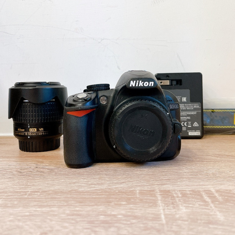 ( 尼康門數位單眼相機 ) Nikon D3100 18-55mm 尼康 二手 保固半年 林相攝影