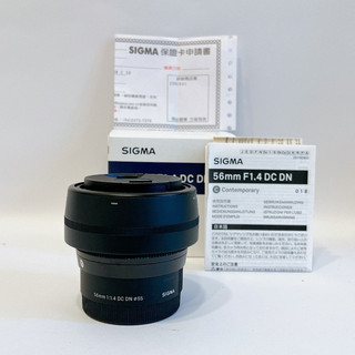 (索尼超大光圈人像鏡 ) SIGMA 56mm F/1.4 DC DN SONY APSC 二手鏡頭 半年保固 林相攝影