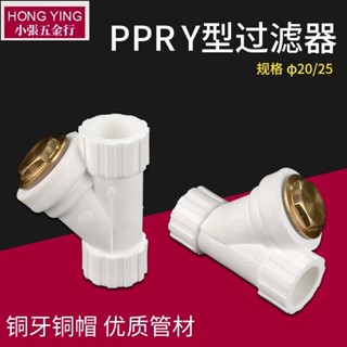 【可開發票&臺灣出貨】PPRY型 過濾器 4分 20 6分 25 ppr水管 接頭 配件 家用 銅帽銅牙加厚管件
