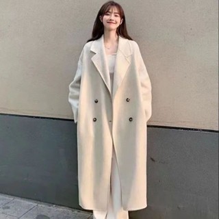 「W･S 臻品」赫本風 呢子 2025 小個子 女裝 新款 高質量 秋冬季 寬鬆款 韓係 韓版 毛呢 外套