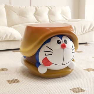 【新品熱銷】可愛卡通哆啦A夢換鞋登兒童小凳子家用矮凳沙髮凳茶幾玄關進門口